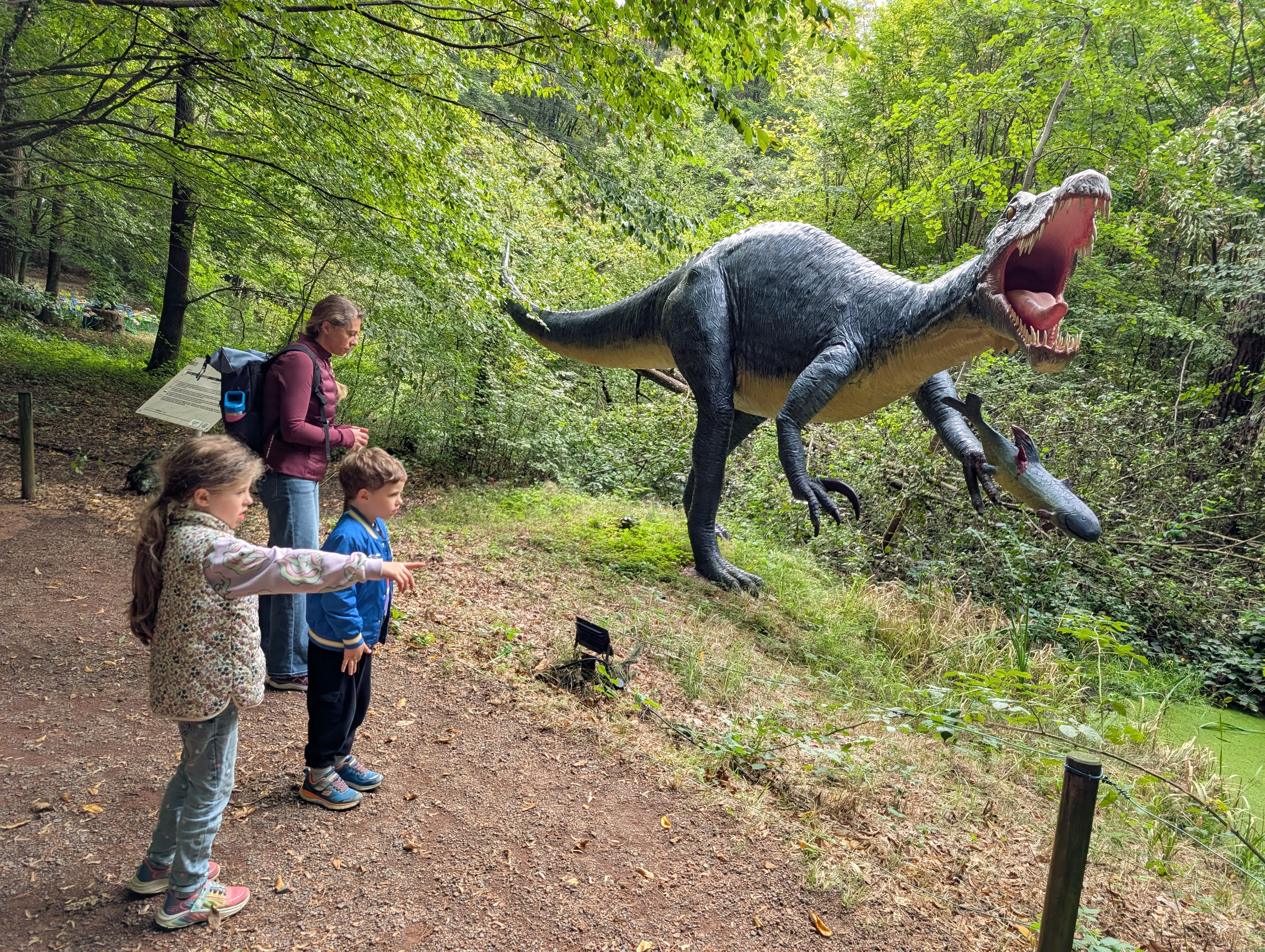 David und der Dino
